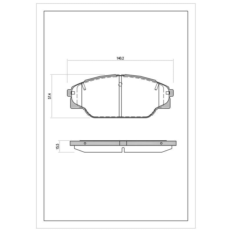 SURESTOP BRAKEPAD SP0093