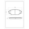 SURESTOP BRAKEPAD SP0093