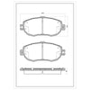 SURESTOP BRAKEPAD SP0190
