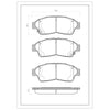 SURESTOP BRAKEPAD SP0198 #B41