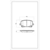 SURESTOP BRAKEPAD SP0214