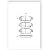 SURESTOP BRAKEPAD SP0215 #A37