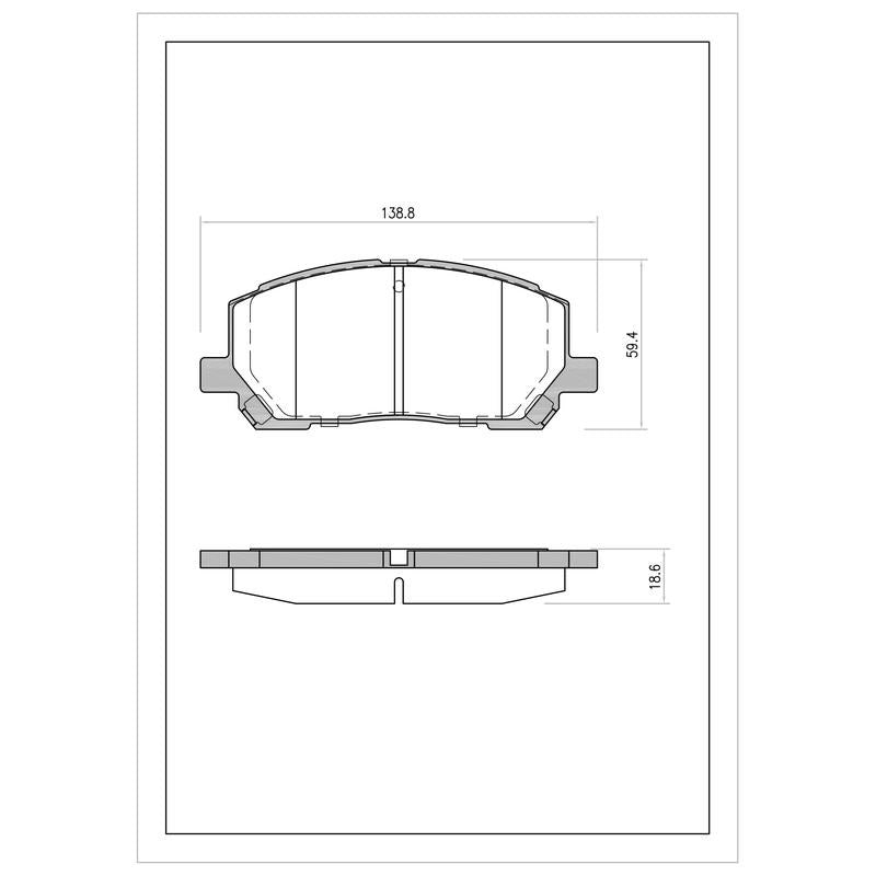 SURESTOP BRAKEPAD SP0223