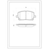 SURESTOP BRAKEPAD SP0246 #B24