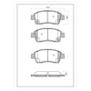 SURESTOP BRAKEPAD SP0247 #B5