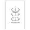 SURESTOP BRAKEPAD SP0248 #A10