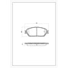 SURESTOP BRAKEPAD SP0256 #A62