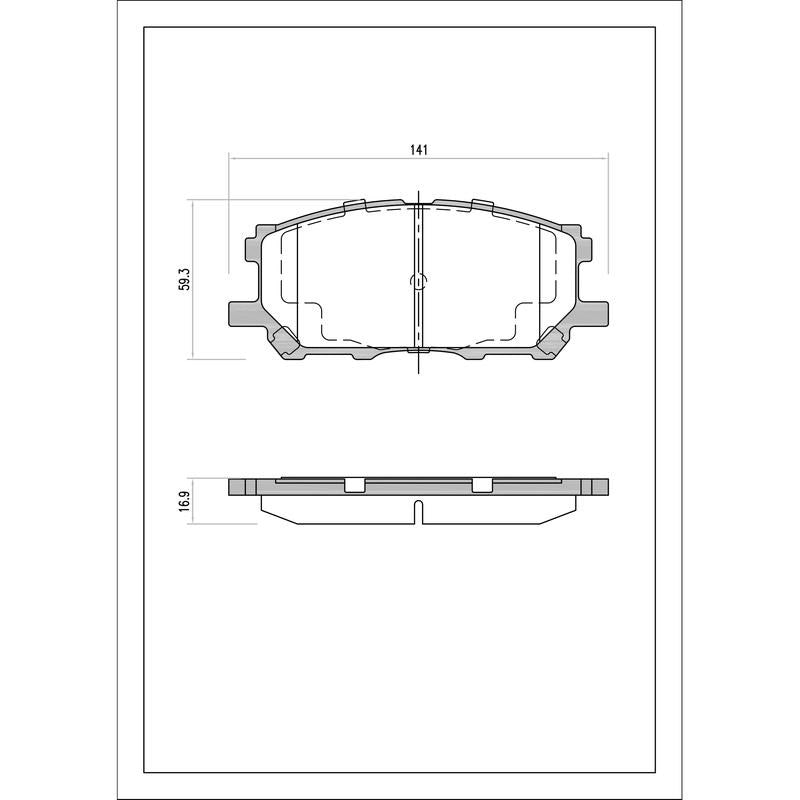 SURESTOP BRAKEPAD SP0263 #B63
