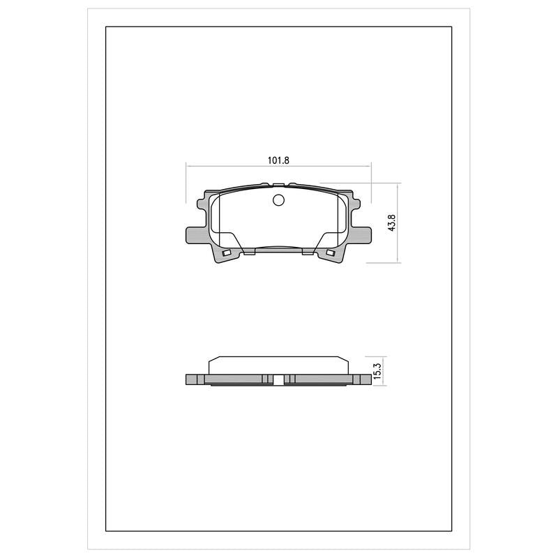 SURESTOP BRAKEPAD SP0264 #A78