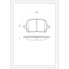 SURESTOP BRAKEPAD SP0277 #B34