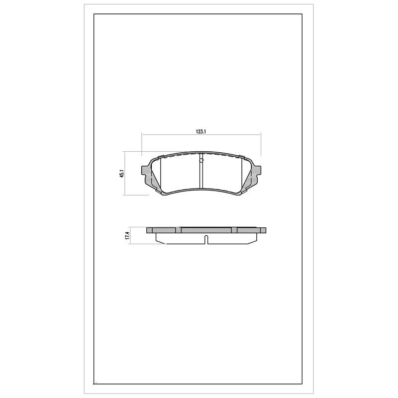 SURESTOP BRAKEPAD SP0288