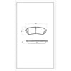 SURESTOP BRAKEPAD SP0288