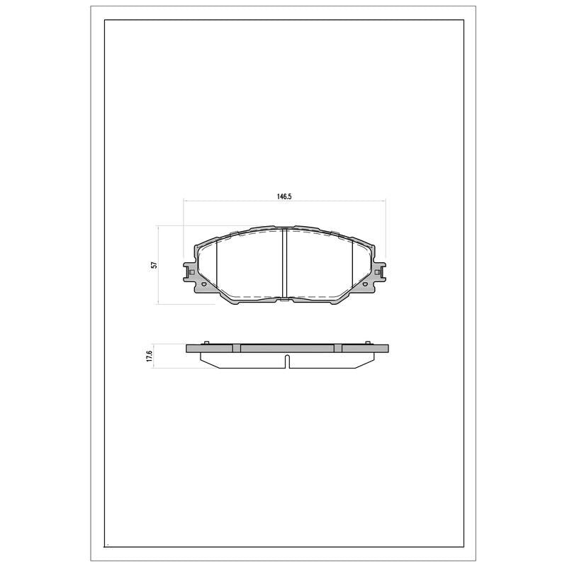 SURESTOP BRAKEPAD SP0306 #A14