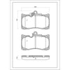 SURESTOP BRAKEPAD SP0313 #B61