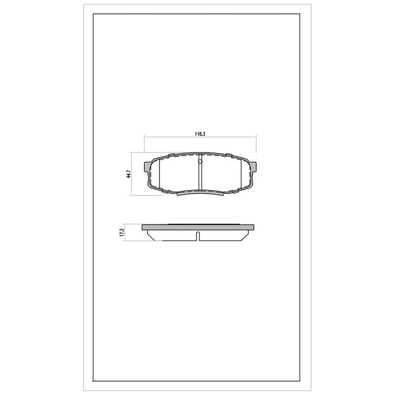 SURESTOP BRAKEPAD SP0318