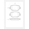 SURESTOP BRAKEPAD SP0326 #B31
