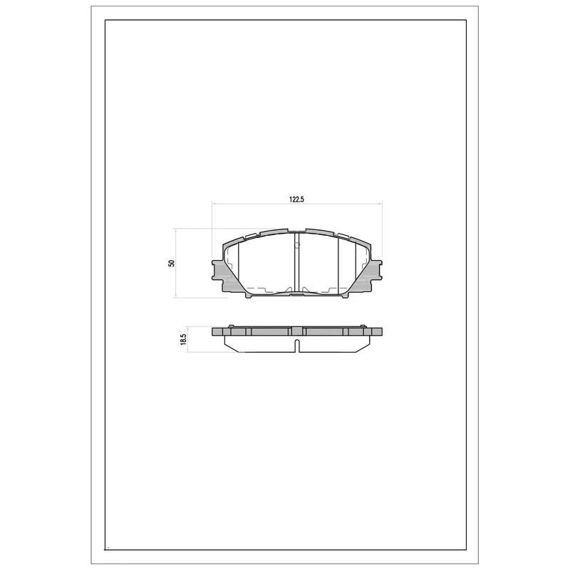 SURESTOP BRAKEPAD SP0374 #A13