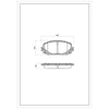 SURESTOP BRAKEPAD SP0384 #A60