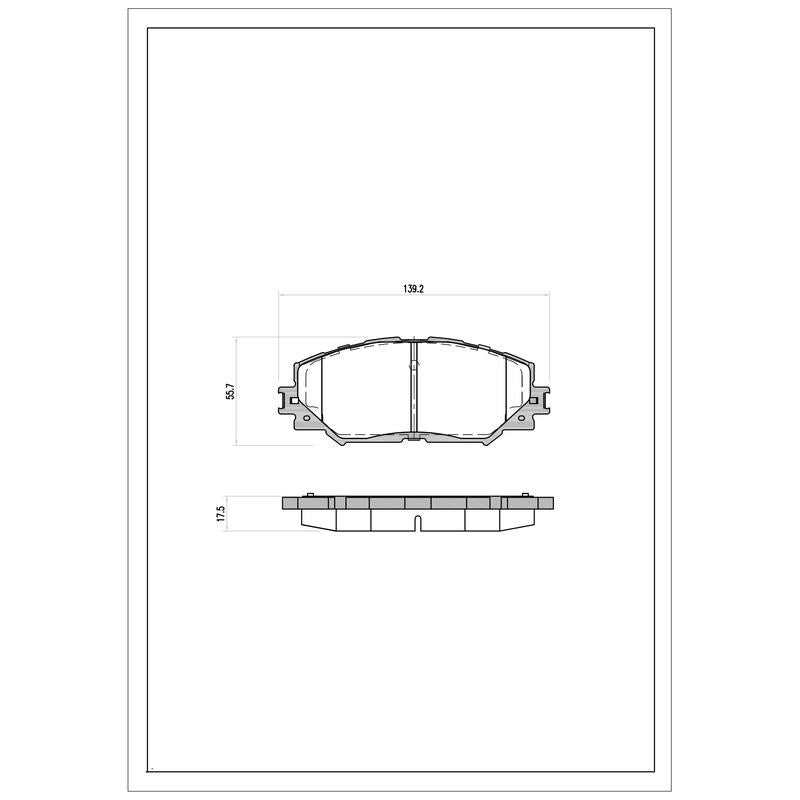 SURESTOP BRAKEPAD SP0390 #A7