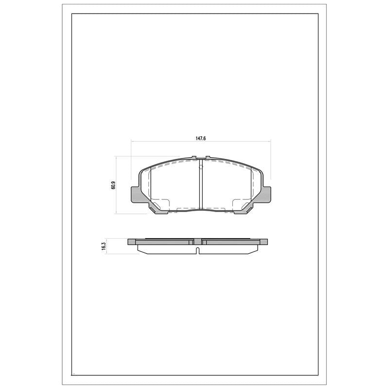 SURESTOP BRAKEPAD SP0393 #A31