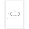 SURESTOP BRAKEPAD SP0393 #A31