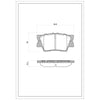 SURESTOP BRAKEPAD SP0398 #A9