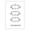 SURESTOP BRAKEPAD SP0601 #A87