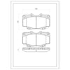 SURESTOP BRAKEPAD SP0606 #B48