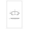 SURESTOP BRAKEPAD SP0608
