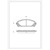SURESTOP BRAKEPAD SP0611 #A24