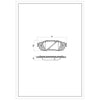 SURESTOP BRAKEPAD SP0620 #A51