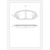 SURESTOP BRAKEPAD SP0623 #B39