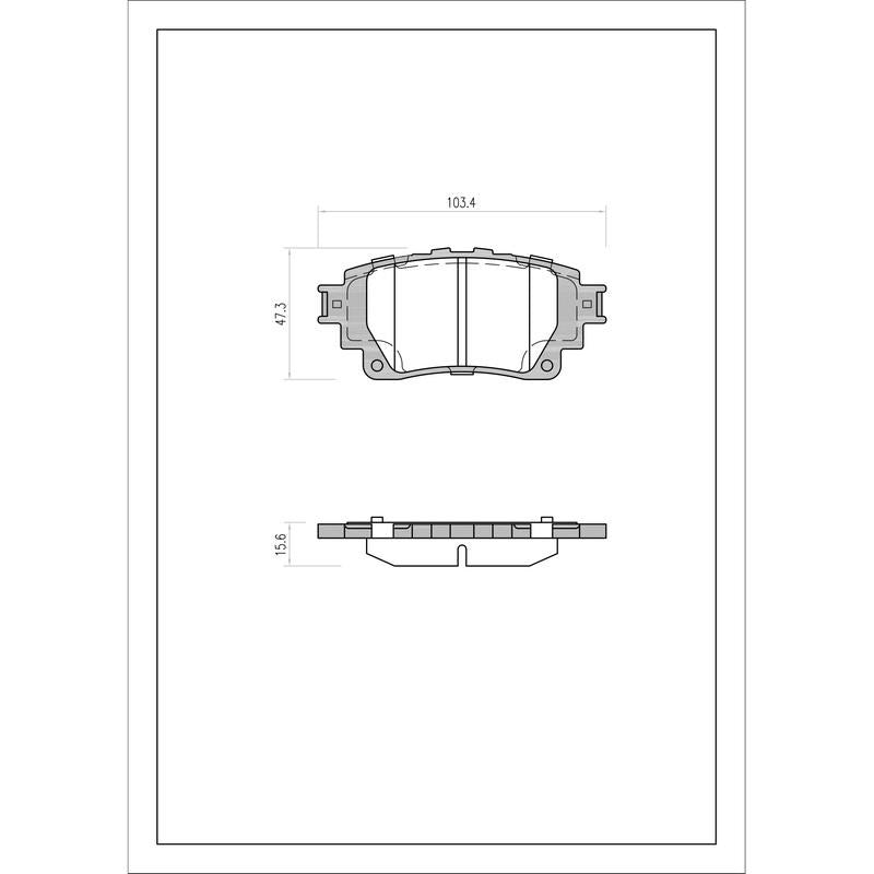 SURESTOP BRAKEPAD SP0631