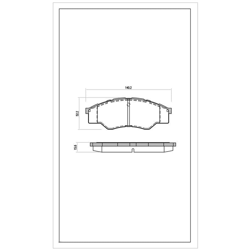 SURESTOP BRAKEPAD SP0677