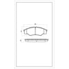 SURESTOP BRAKEPAD SP0677