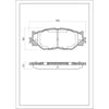 SURESTOP BRAKEPAD SP0695 #B69