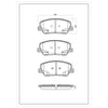 SURESTOP BRAKEPAD SP09766