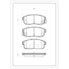 SURESTOP BRAKEPAD SP1233