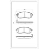 SURESTOP BRAKEPAD SP1240