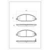 SURESTOP BRAKEPAD SP1241 #A67