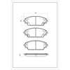 SURESTOP BRAKEPAD SP13760 #A61