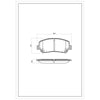 SURESTOP BRAKEPAD SP13765 #A44