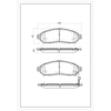 SURESTOP BRAKEPAD SP1383 #A68