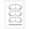 SURESTOP BRAKEPAD SP1674 #B75