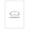 SURESTOP BRAKEPAD SP1677 #A30