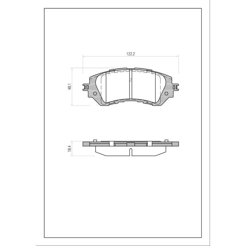SURESTOP BRAKEPAD SP19769