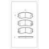 SURESTOP BRAKEPAD SP2047