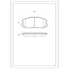 SURESTOP BRAKEPAD SP2051 #B32