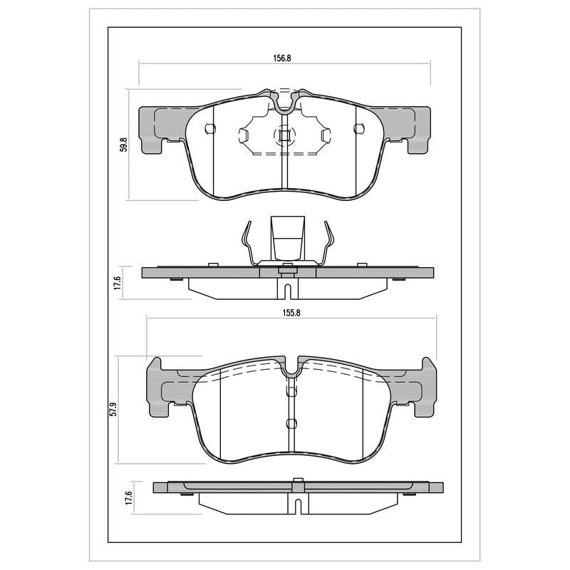SURESTOP BRAKEPAD SP20760