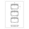 SURESTOP BRAKEPAD SP2167 #A86